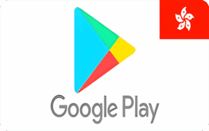 Google Play Gift Card (HK) 500-1000hkd